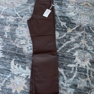 NWT Brown Coated Women's Jeans
